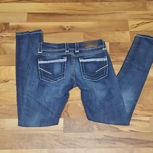 BKE denim skinny jean 25x31.5